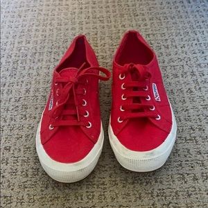 SUPERGA 2750 COTU CLASSIC RED FABRIC